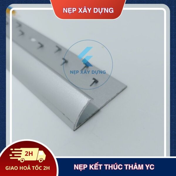 Nẹp nhôm kết thúc thảm YC
