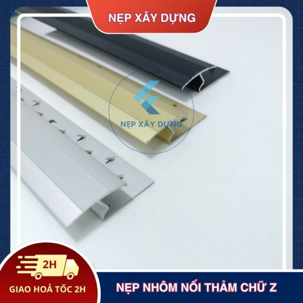 Nẹp nhôm nối thảm chữ Z