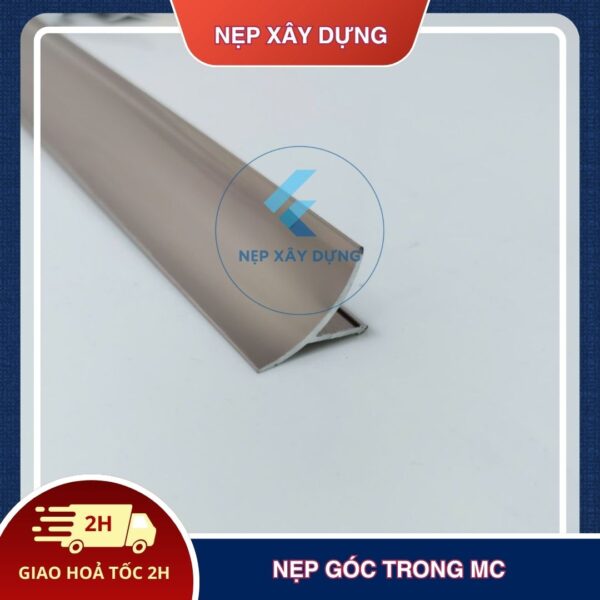 Nẹp nhôm góc trong MC