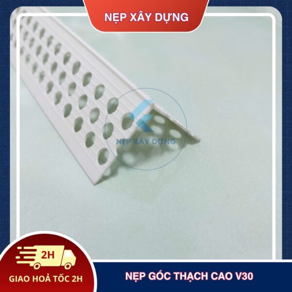 Nẹp góc thạch cao V30