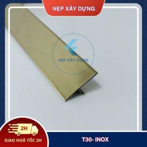 Nẹp inox 304 T30mm