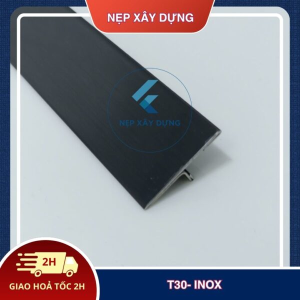 Nẹp inox 304 T30mm