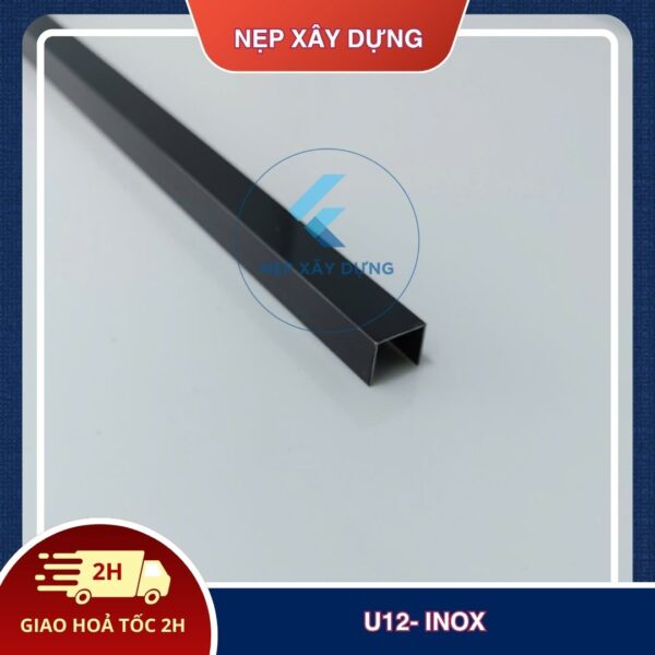 Nẹp inox U12