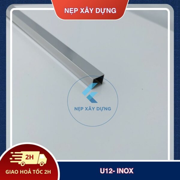 Nẹp inox U12