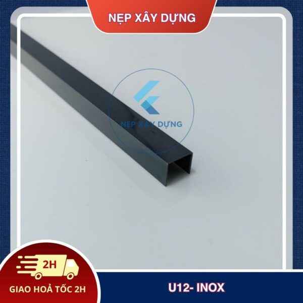 Nẹp inox U12