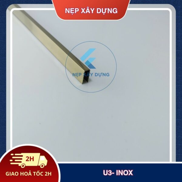 Nẹp inox U3