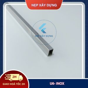 Nẹp inox U6