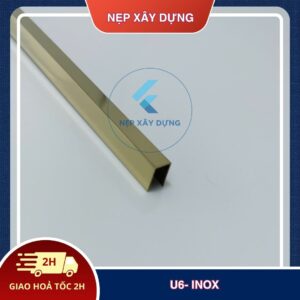 Nẹp inox U6