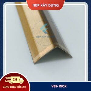 Nẹp inox v 304 35mm