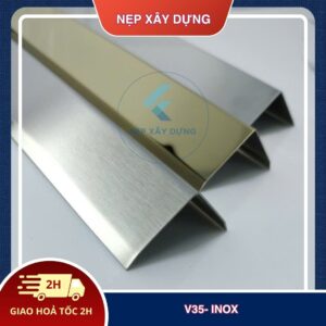 Nẹp inox v 304 35mm
