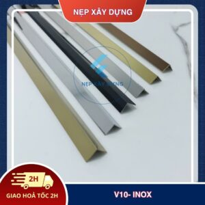 Nẹp inox v304 10mm