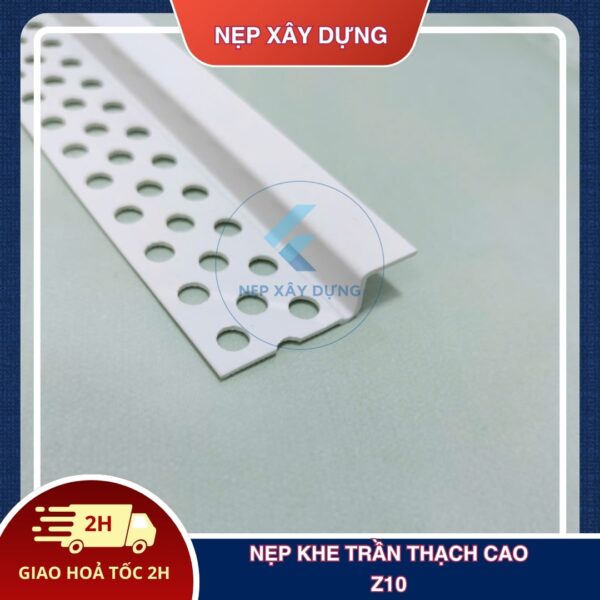 Nẹp khe trần thạch cao Z10