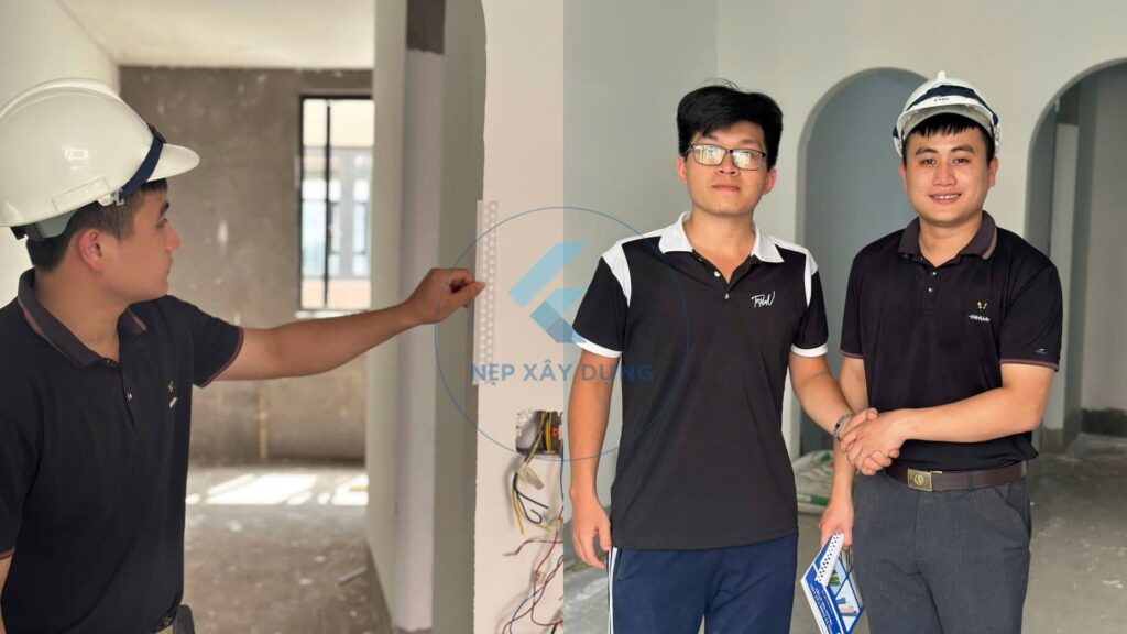 Đưa nẹp vào dự án vinhomes ocean park 2