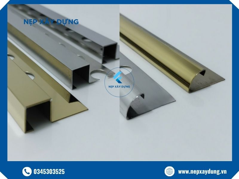 Nẹp góc ốp lát inox