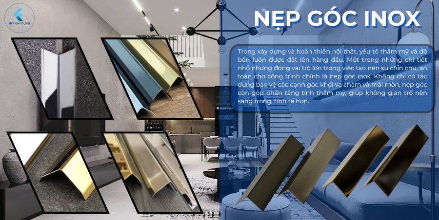 nẹp góc inox