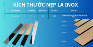 Nẹp La Inox