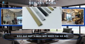 Báo Giá Nẹp V Inox Mới Nhất Tại Hà Nội