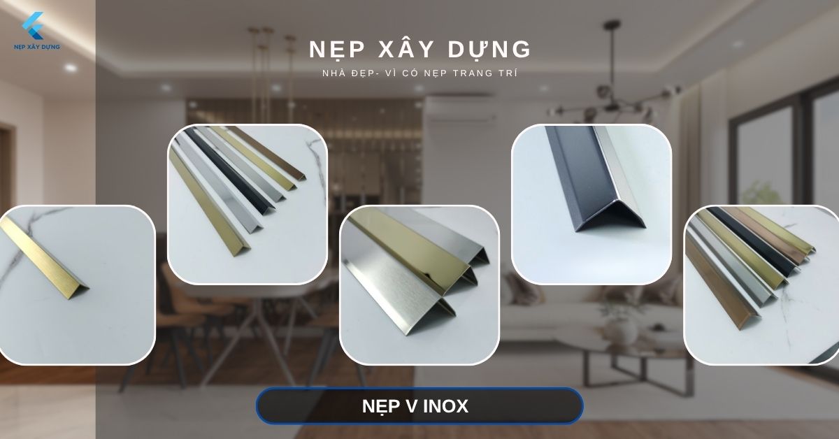 Nẹp V inox