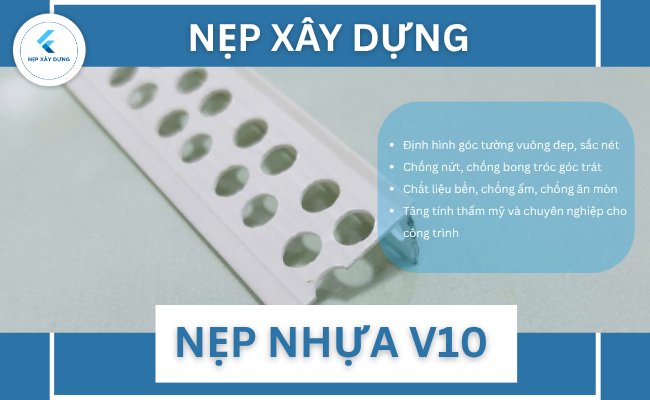 Nẹp nhựa V10