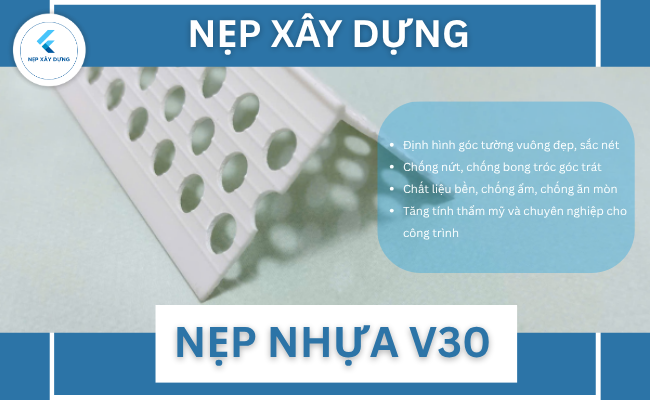 Nẹp nhựa V30