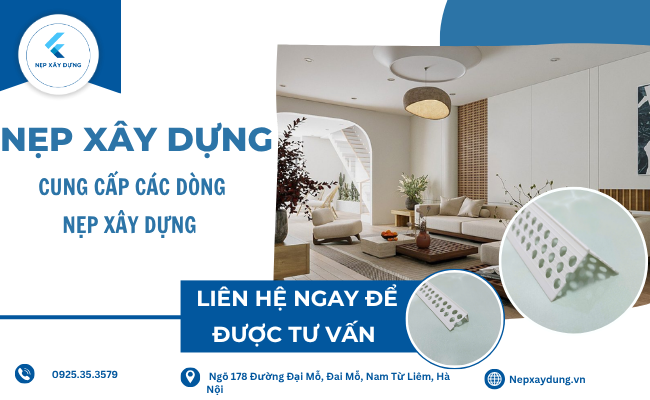 Nẹp nhựa ốp góc