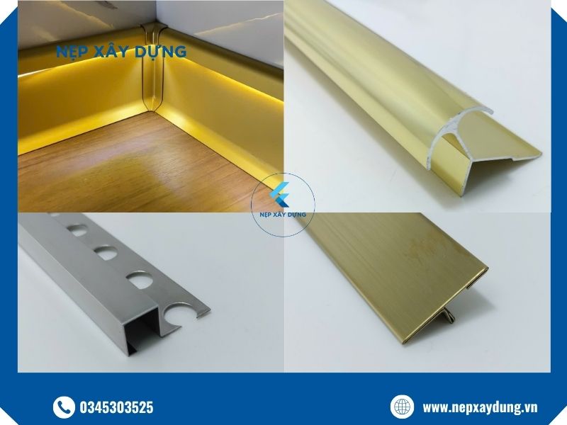 Các loại nẹp trang trí nội thất