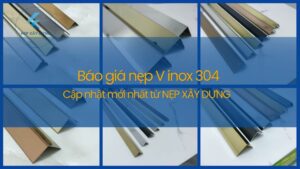 Báo giá nẹp V inox 304