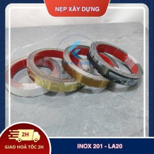 Nẹp inox 201 LA20 dạng cuộn