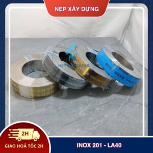 Nẹp inox 201 LA40 dạng cuộn