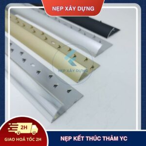 Nẹp kết thúc thảm YC tổng hợp màu sắc