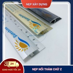 Nẹp nối thảm chữ Z tổng hợp màu sắc