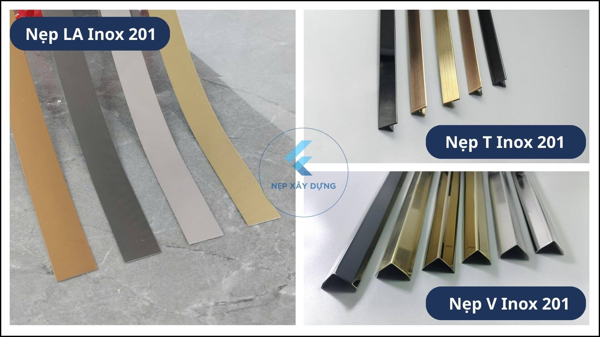 Hình ảnh các loại inox 201