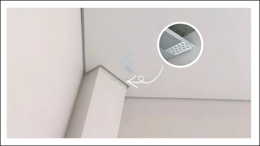 Hình ảnh nẹp khe trần thạch cao và ứng dụng