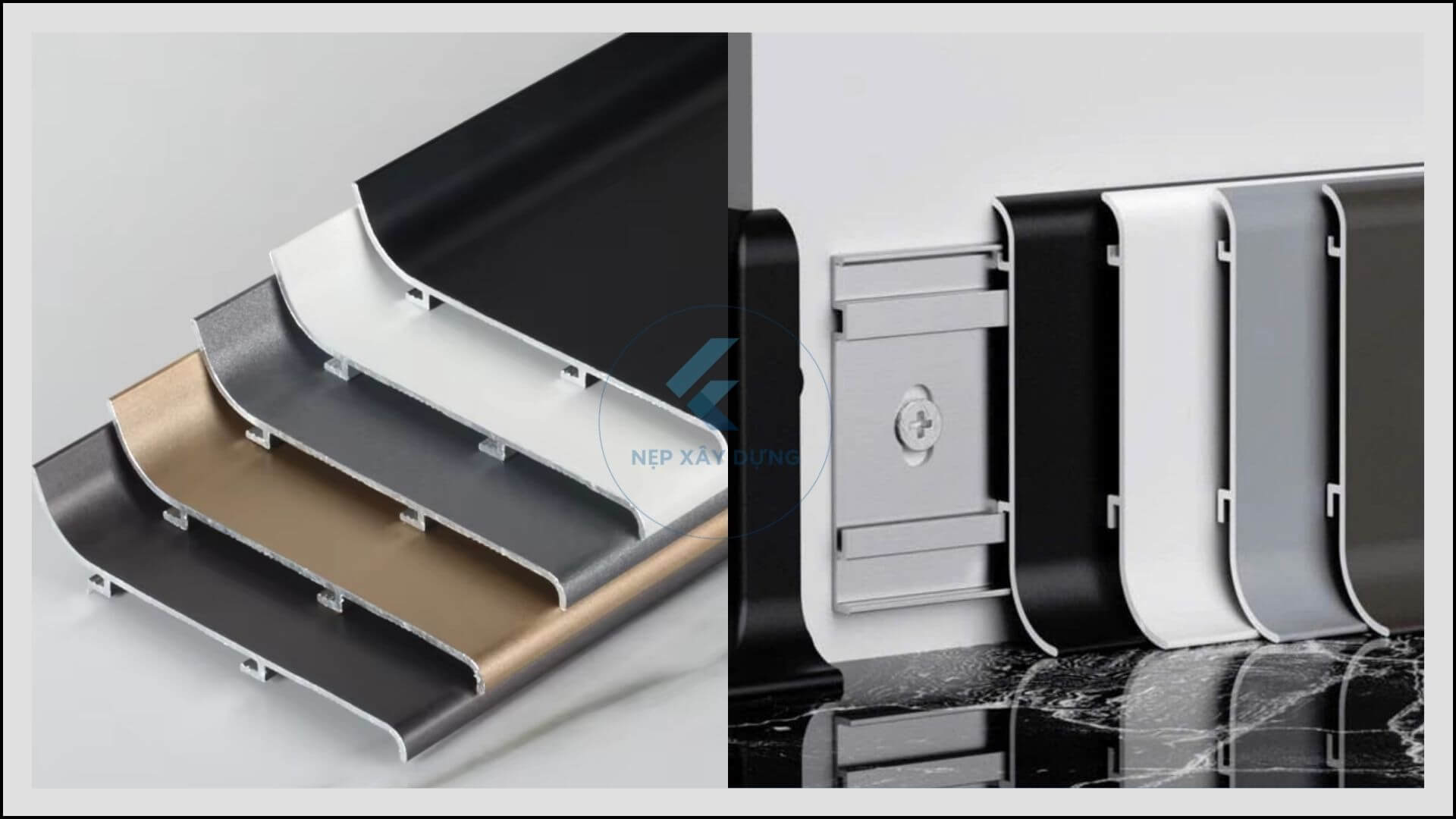 Len chân tường DCP- Có đế cài