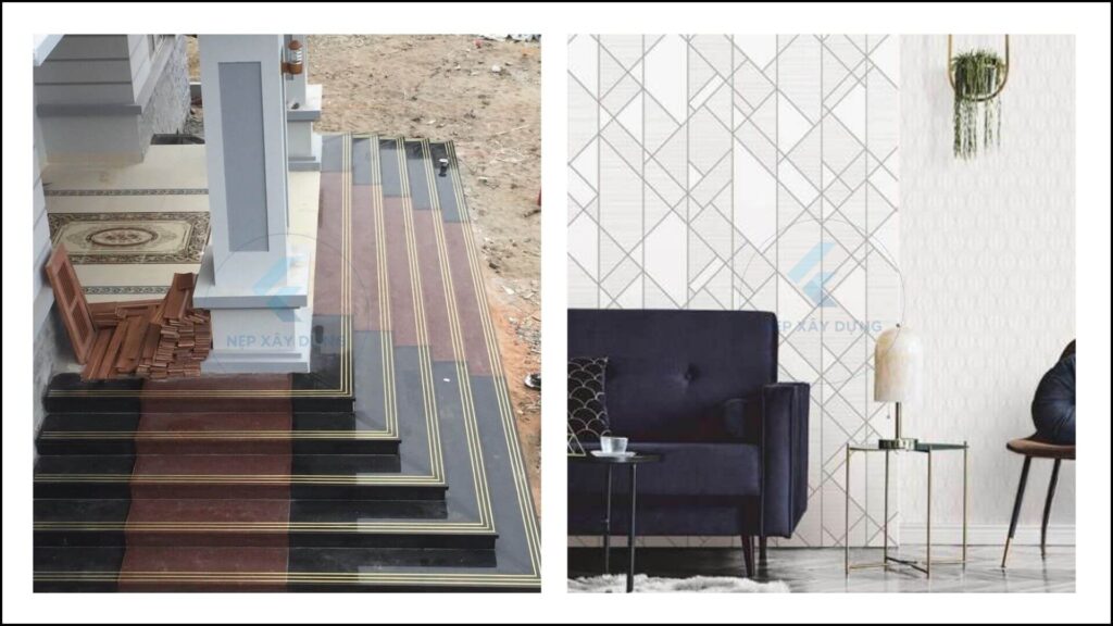 Nẹp Inox U3 ứng dụng trong trang trí sàn và tường