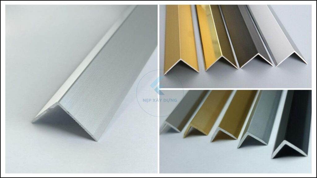Hình ảnh các loại nẹp nhôm V