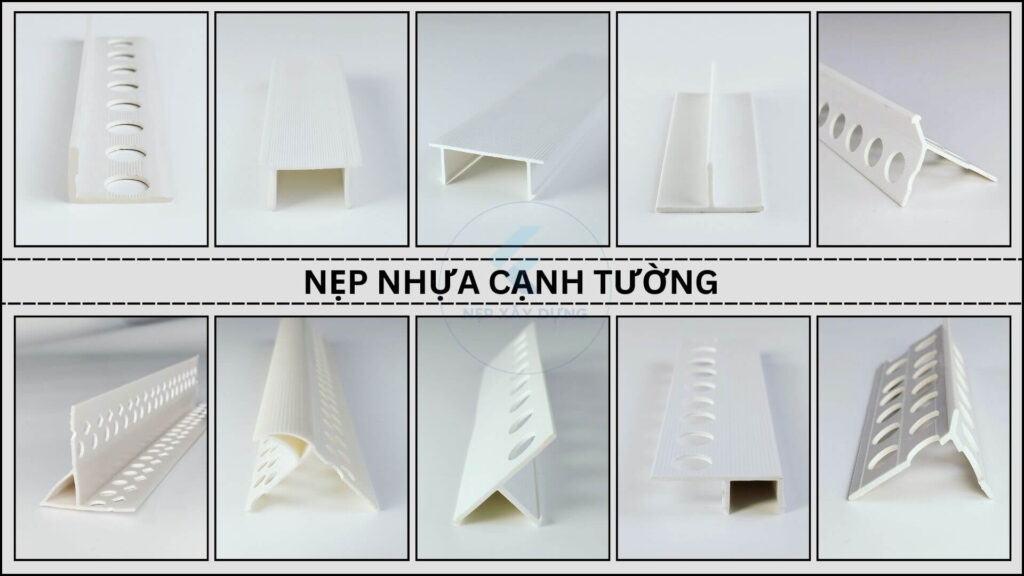 Hình ảnh các loại nẹp nhựa cạnh tường năm 2026