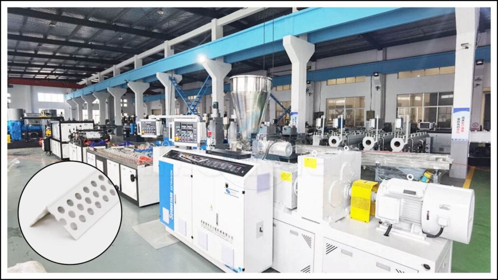 Hình ảnh minh họa xưởng sản xuất nẹp nhựa