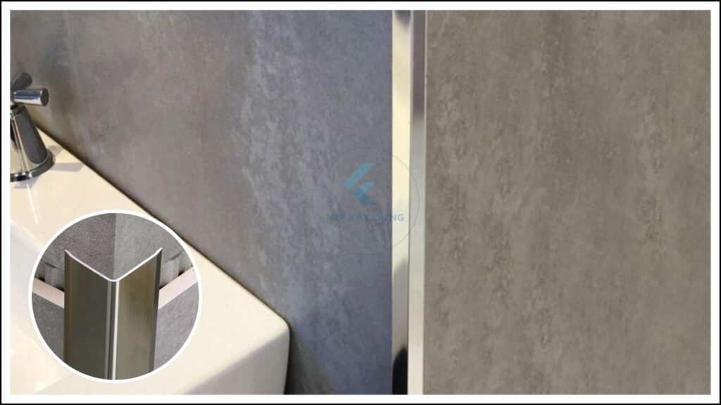 Hình ảnh ứng dụng của nẹp nhôm V