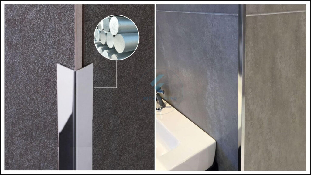 Hình ảnh nẹp nhôm chữ V 6063T5