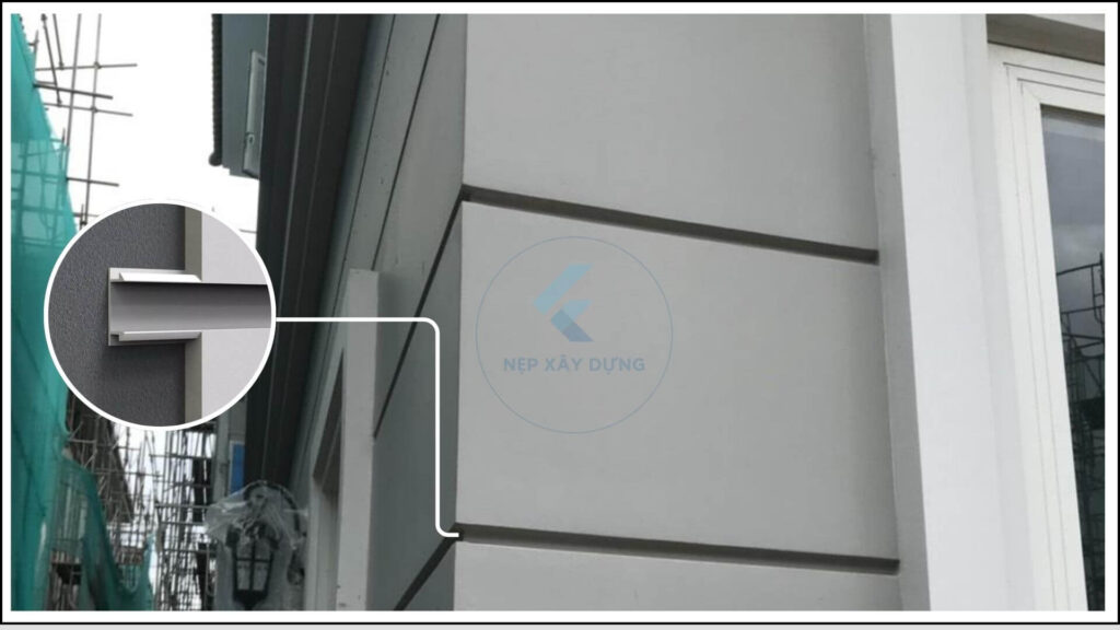 Hình ảnh ứng dụng của nẹp nhựa PVC chữ U