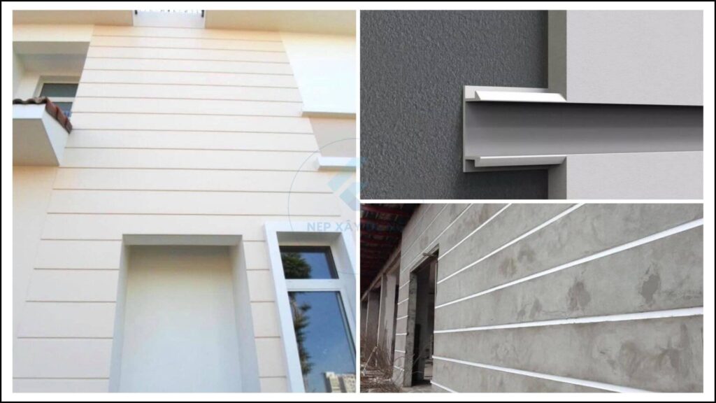 Hình ảnh ứng dụng của nẹp nhựa âm tường