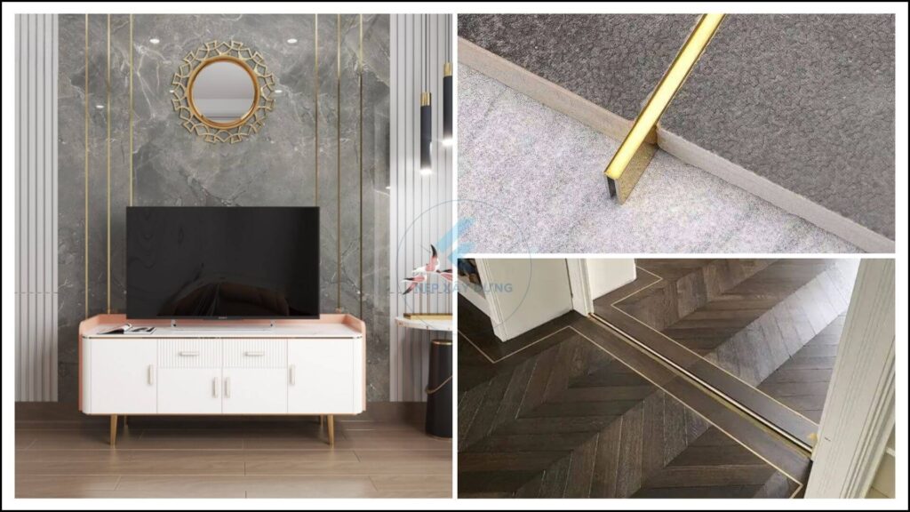 Hình ảnh ứng dụng của nẹp nhôm chữ U 3mm