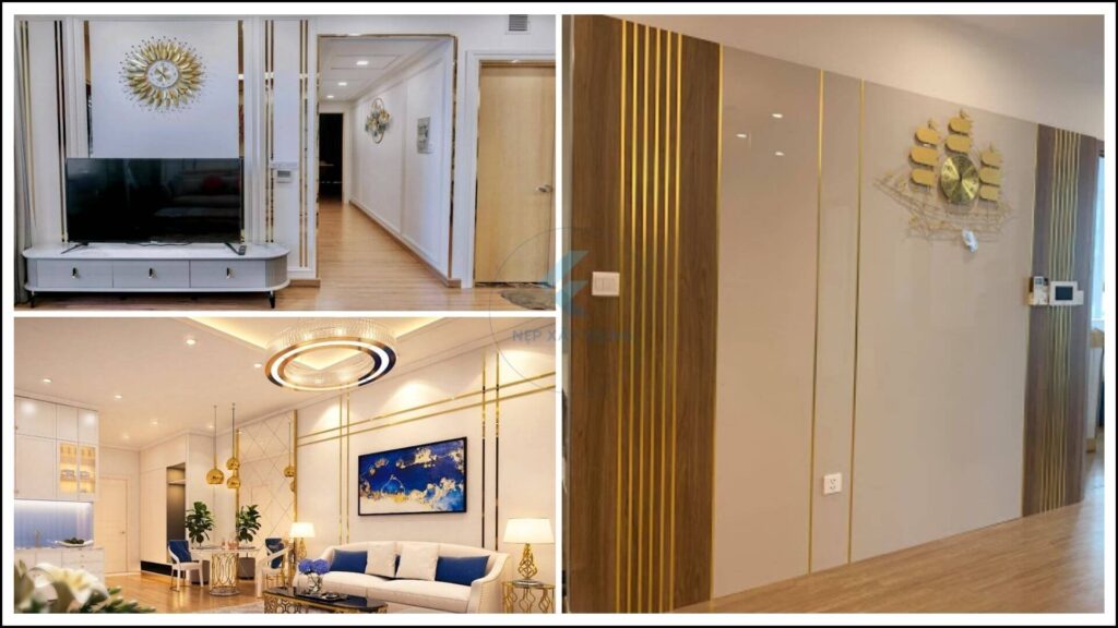 Một số hình ảnh ứng dụng nẹp T nhôm sàn gỗ trong thiết kế