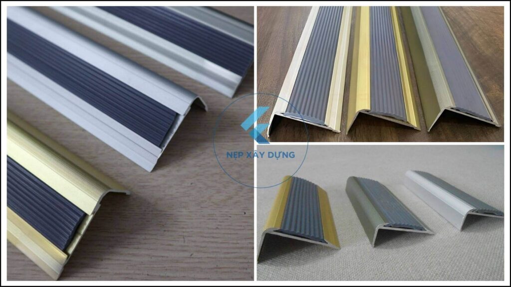 Các loại nẹp chống trơn bậc cầu thang
