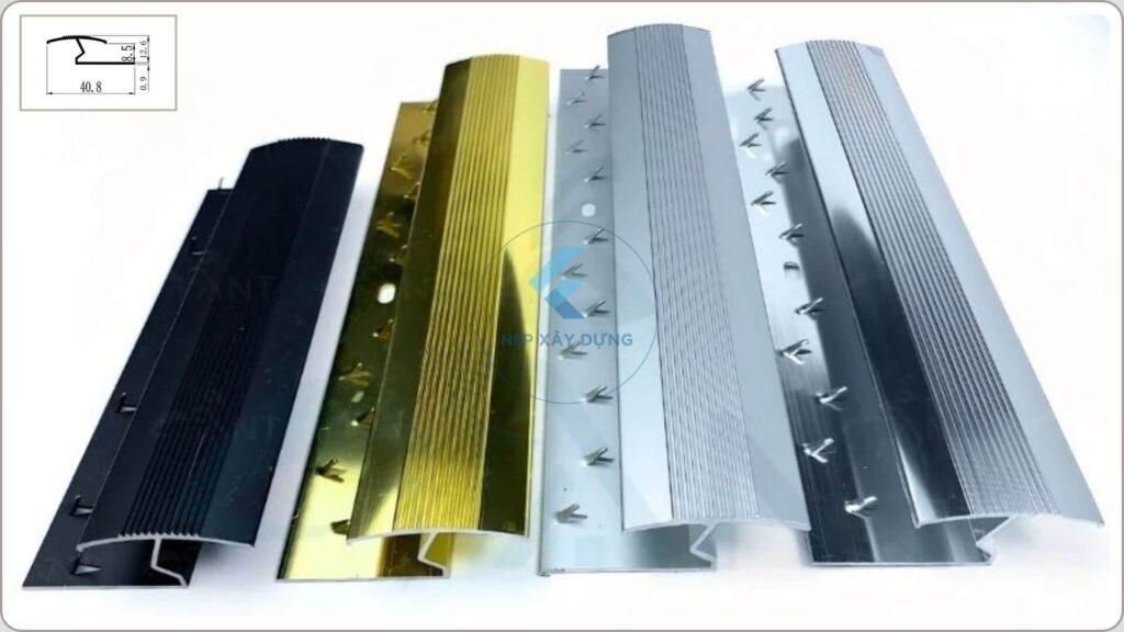 Hình ảnh nẹp nhôm chữ Z