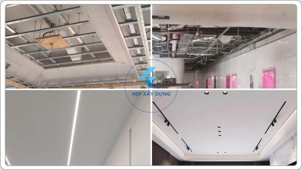 Hình ảnh thực tế ron thạch cao