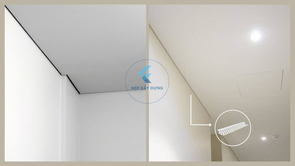 Hình ảnh thực tế thanh Z trần thạch cao
