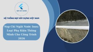 Nẹp chỉ ngắt nước inox