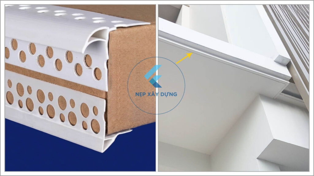 Nẹp chỉ ngắt nước trên-dưới